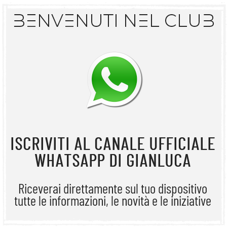 GIANLUCA GRIGNANI CANALE UFFICIALE WHATSAPP