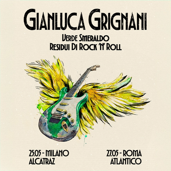 GIANLUCA GRIGNANI | VERDE SMERALDO - RESIDUI DI ROCK 'N' ROLL