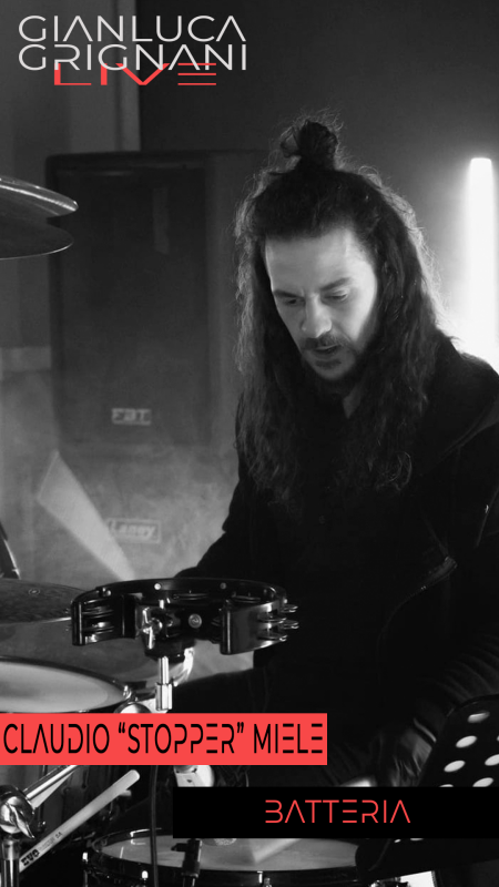 Claudio "Stopper" Miele - Batteria Claudio "Stopper" Miele - Batteria