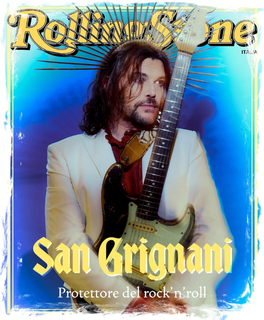 RollingStone - Gianluca Grignani Santo protettore del rock'n'roll RollingStone - Gianluca Grignani Santo protettore del rock'n'roll